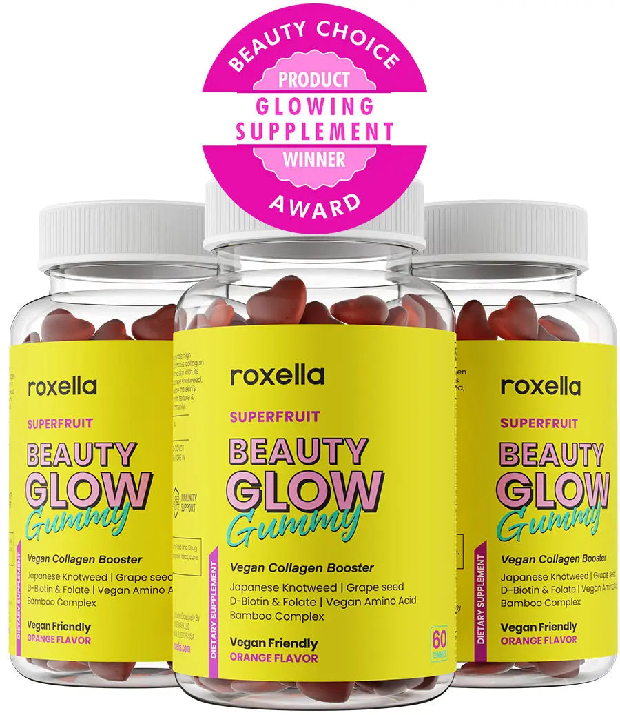 Beauty Glow Gummy 3 Bottle roxella-beauty